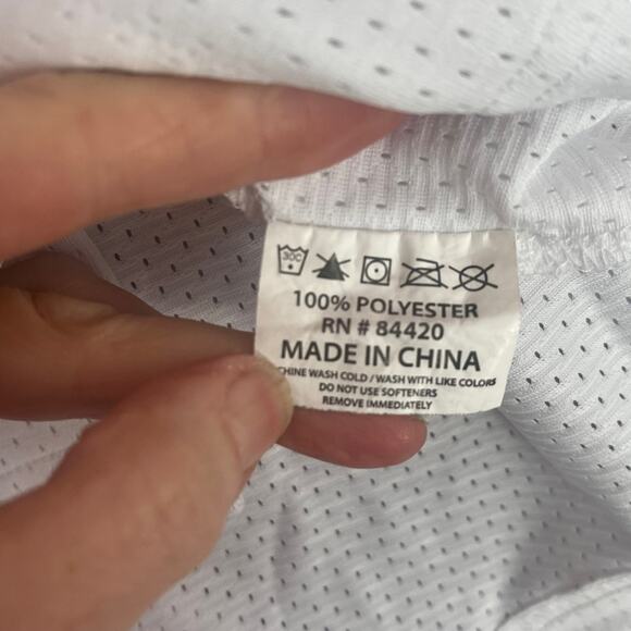 Cooperstown All Star Village Baseball Jersey Medium White #28 Green Monster - Picture 10 of 14